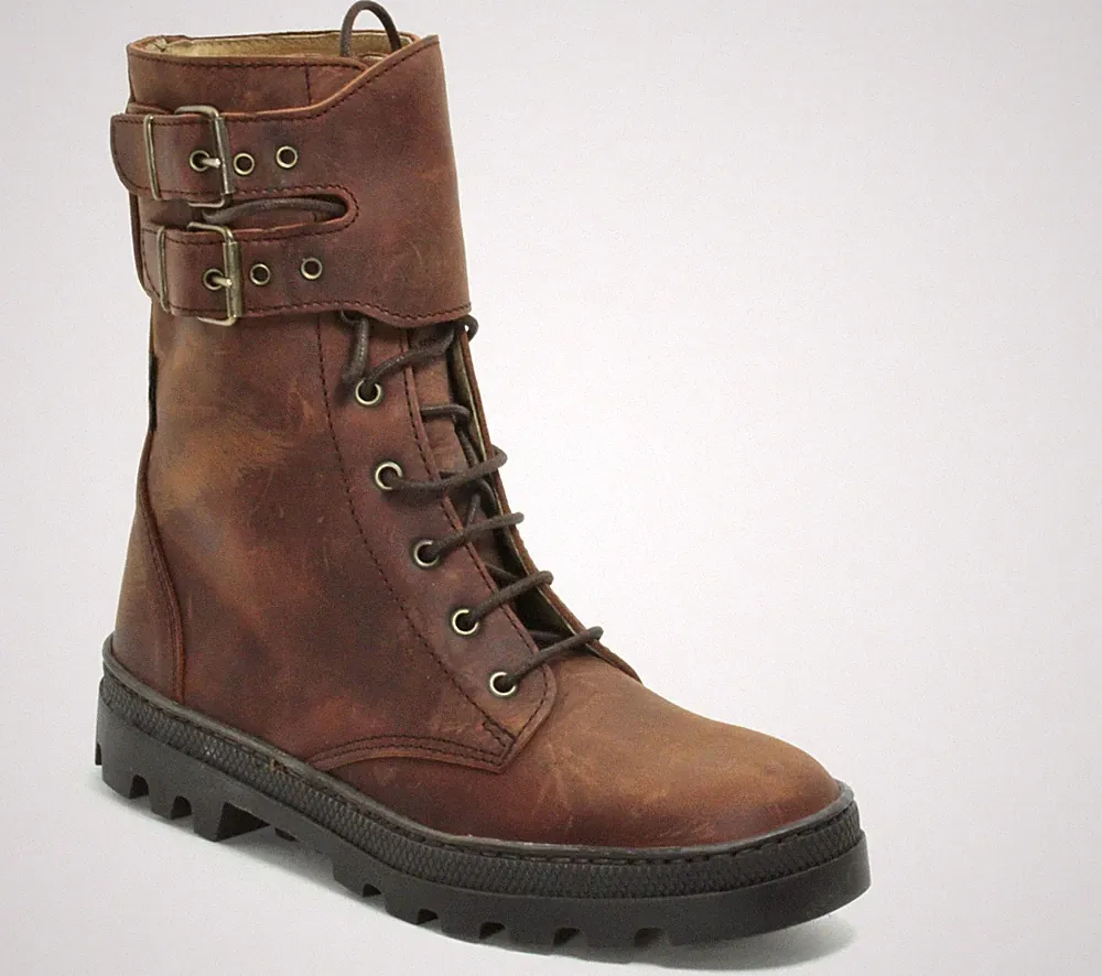 307 Leder Boots Stiefelette Schnürschuhe Trapper Worker Country Palladium 37