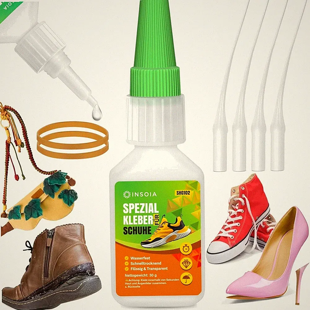 30g Kontaktkleber für Schuhe – Stark, & Flexibel für Reparaturen