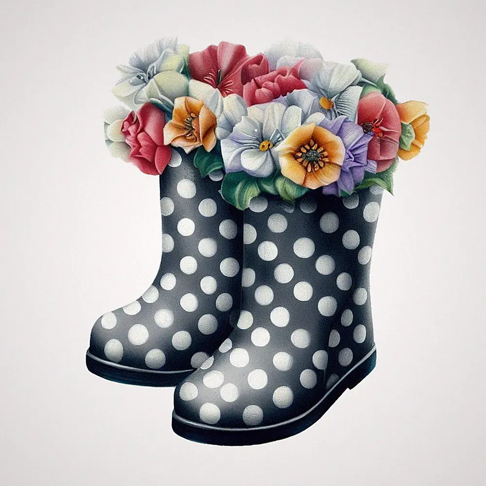 9 cm Gummistiefel