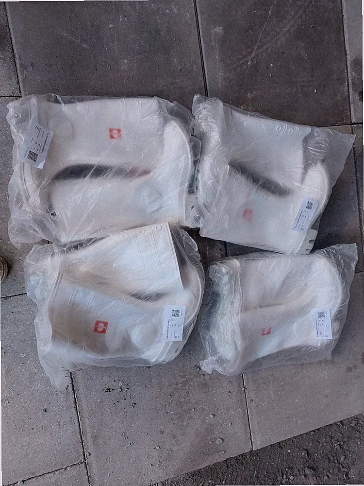 4x Engelbert Strauss Gummistiefel Gr.42 Weiß Neuwertig Neuwertig