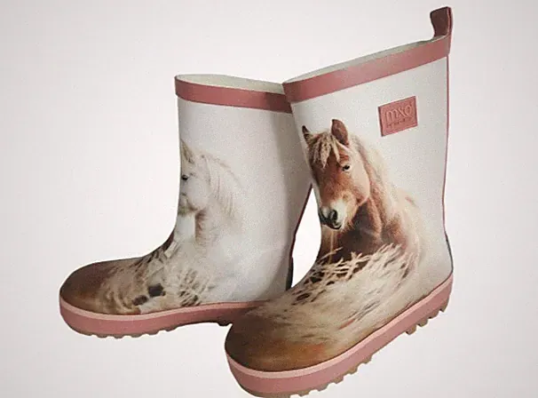 53203-150800 Maximo Kinder Gummistiefel Pferd Stiefel NEU Gr. 29 - 34