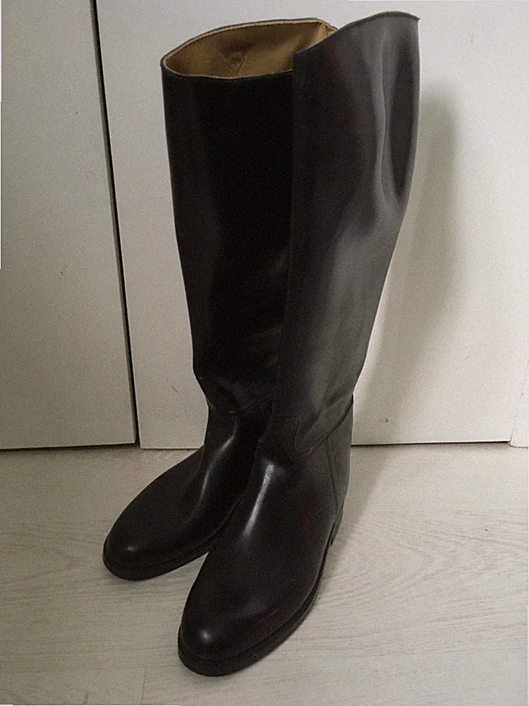 70er Jahre Aigle Coupe Saumur Damen Reit hohe Gummistiefel Gr. 3 oder 36