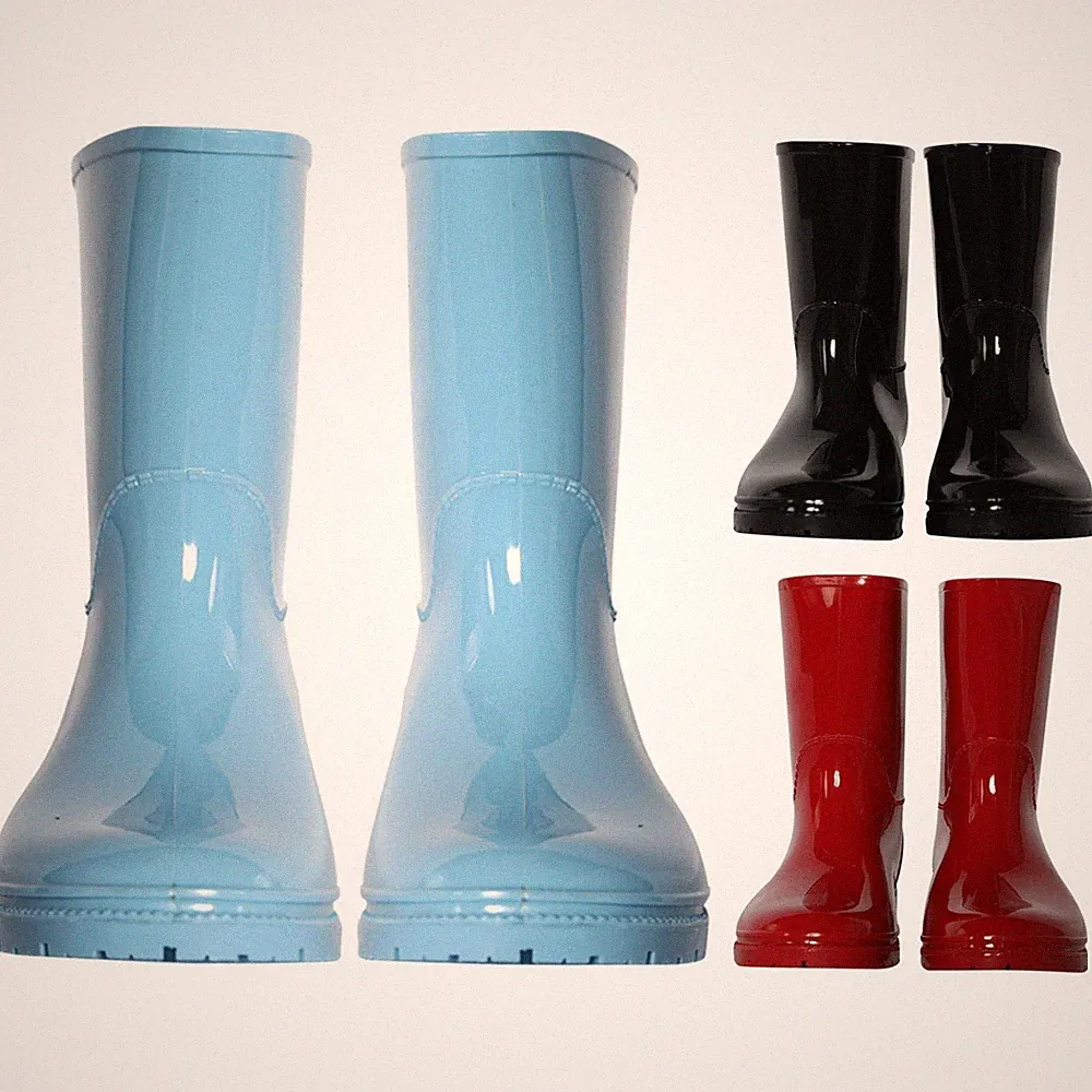 A2Z 4 Kids Jungen Mädchen Gummistiefel PVC Regen Stiefel Schnee Schuhe