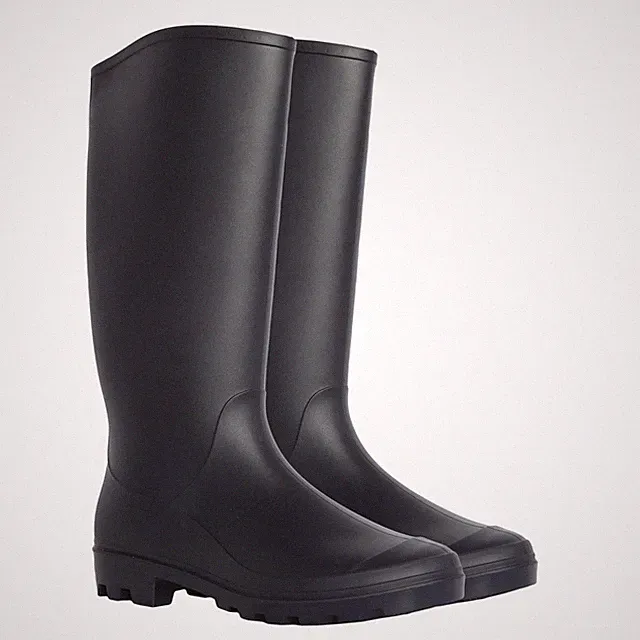 A2Z Herren Wasserdichte Hoch Regenstiefel Außen Gummi Farm Arbeit Garten Schuhe
