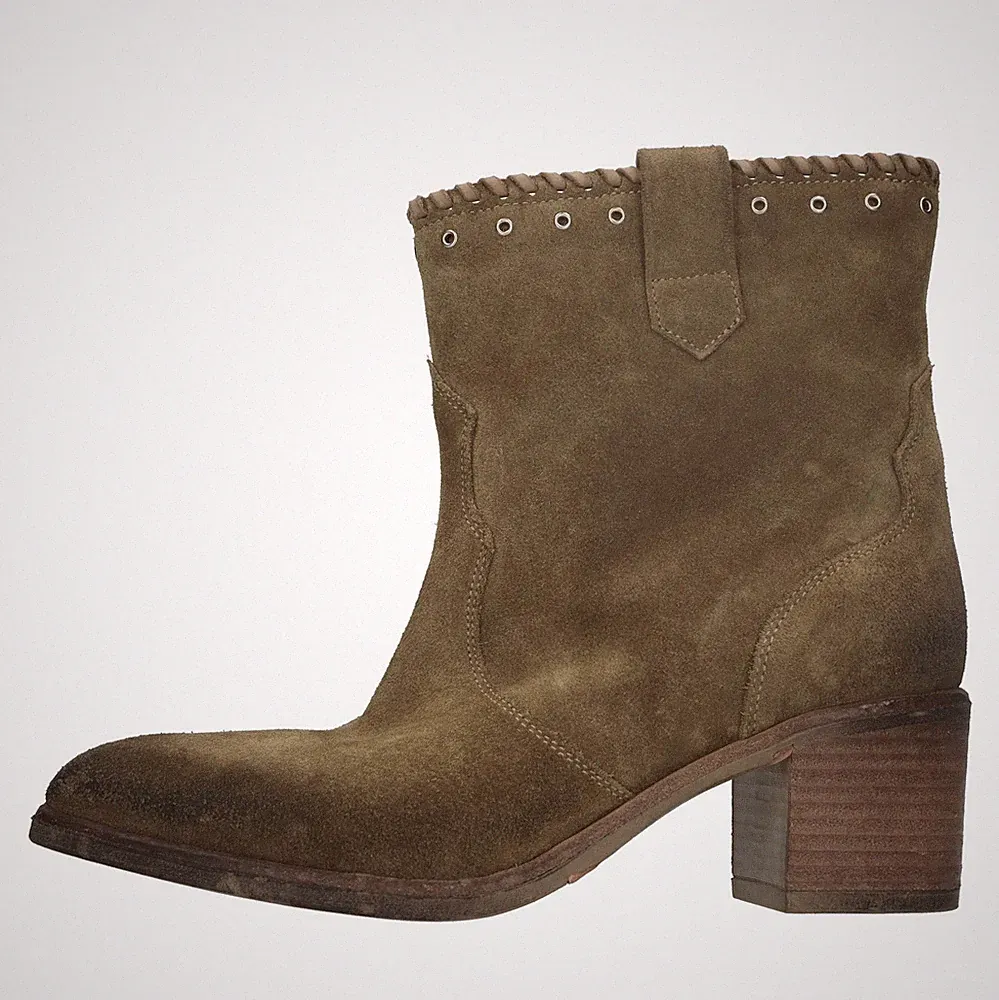 A5770 VELOUR Stiefeletten und Stiefel STRATEGIE Damen braun Amz07_stra