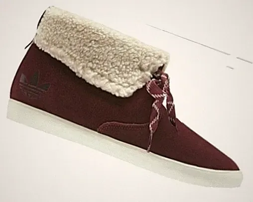 Adidas Azurine Bootie Boot Winter Leder Schuhe Gr 38,5 UK 5,5 Damen Stiefel warm