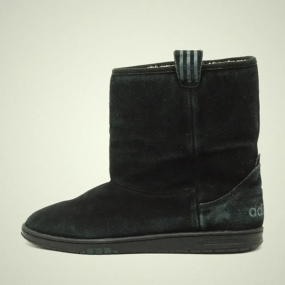 adidas Damen U45883 Winterstiefel Schwarz Wildleder Originals Stiefel EU 41⅓