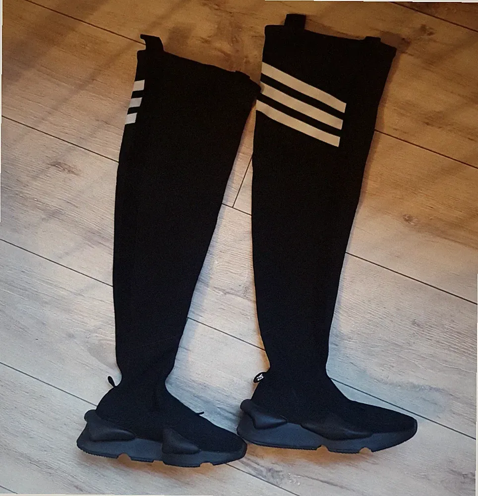 Adidas Stiefel Overknee Overknie Gr.37 1/3 Y-3