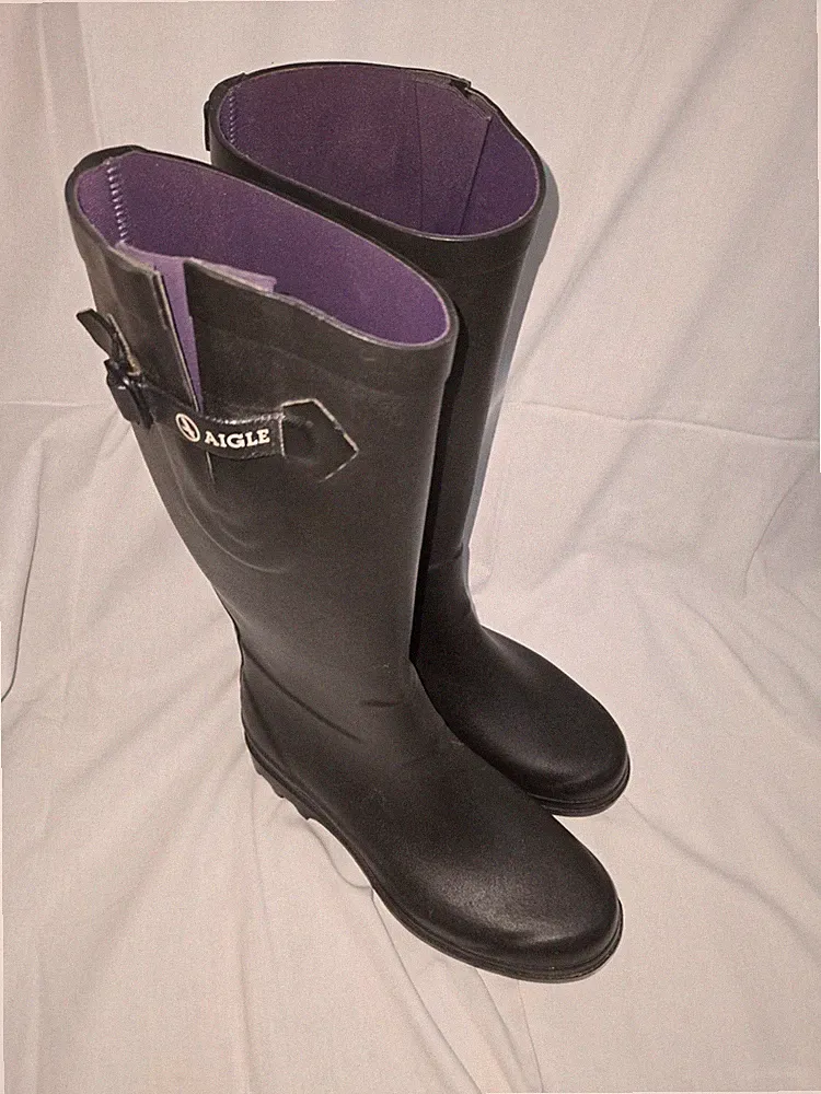 Aigle Aiglentine Gummistiefel Regenstiefel 41