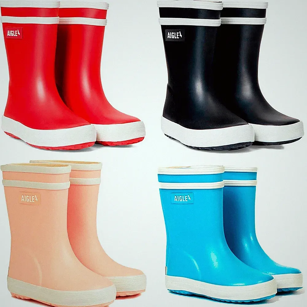 Aigle Baby Flac 2 Kinder Gummistiefel | Stiefel | Wellingtons | Naturkautschuk