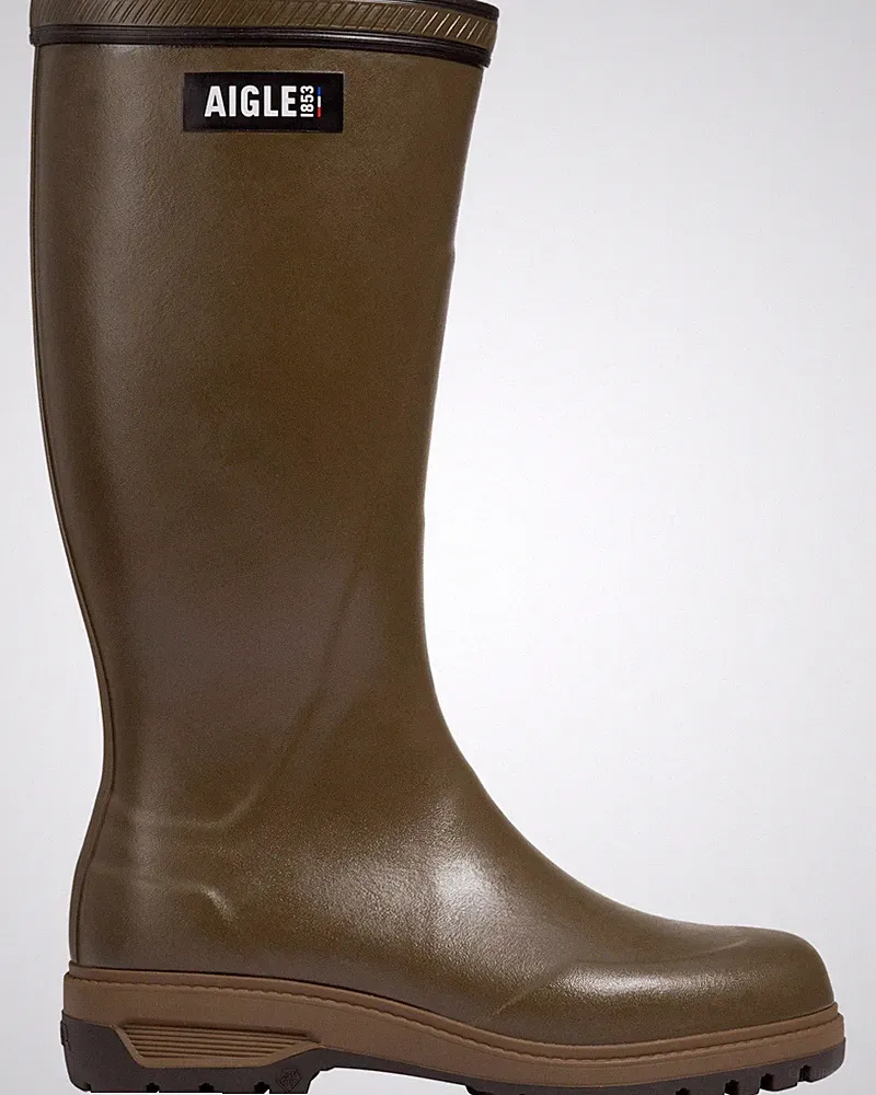 Aigle Damen Gummistiefel Parcours 3.0 E Slim Kautschuk Gummistiefel Damen NEU