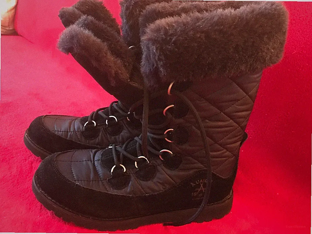 Aigle Damenschuhe Damenstiefel Winterstiefel Gr. 38 schwarz warm wasserfest