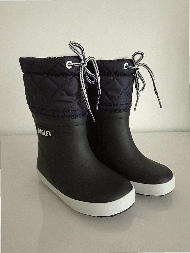 Aigle GIBOULEE - Gummistiefel - marine, gefüttert Gr. 24 *NEU*