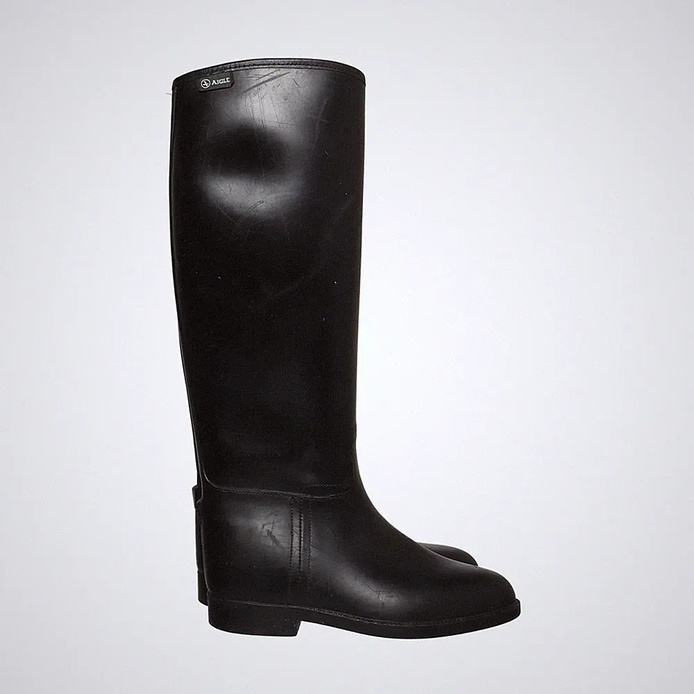 Aigle, Gummistiefel, Größe: 38, model: parcours, Schwarz, Damen #qcn