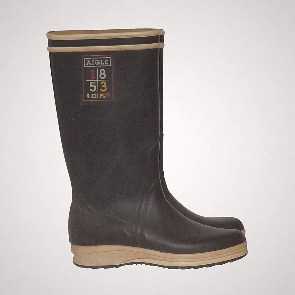 Beige Gummistiefel Damen