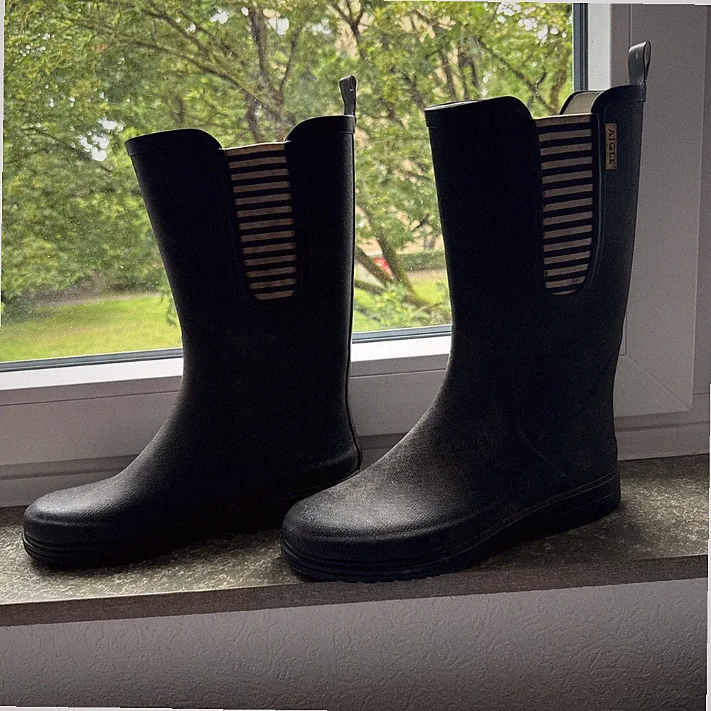 Aigle, Gummistiefel, Größe: 39, Schwarz, Damen #0MF