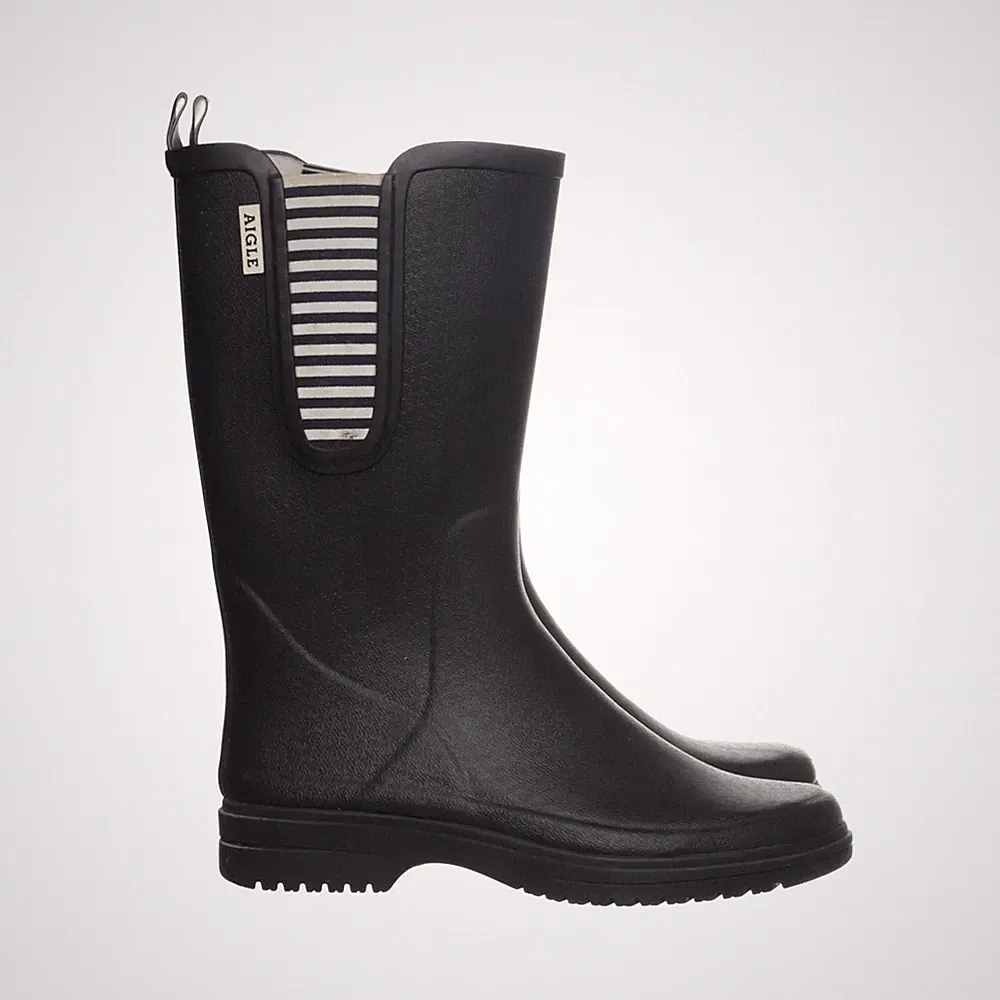 Aigle, Gummistiefel, Größe: 39, Schwarz, Damen #nvZ