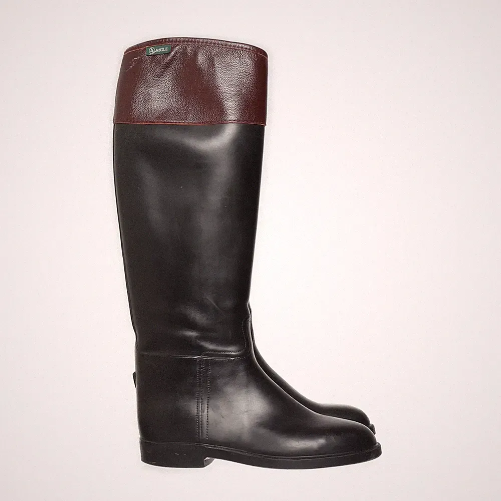 Aigle, Gummistiefel, Größe: 39, Schwarz, Damen #q49