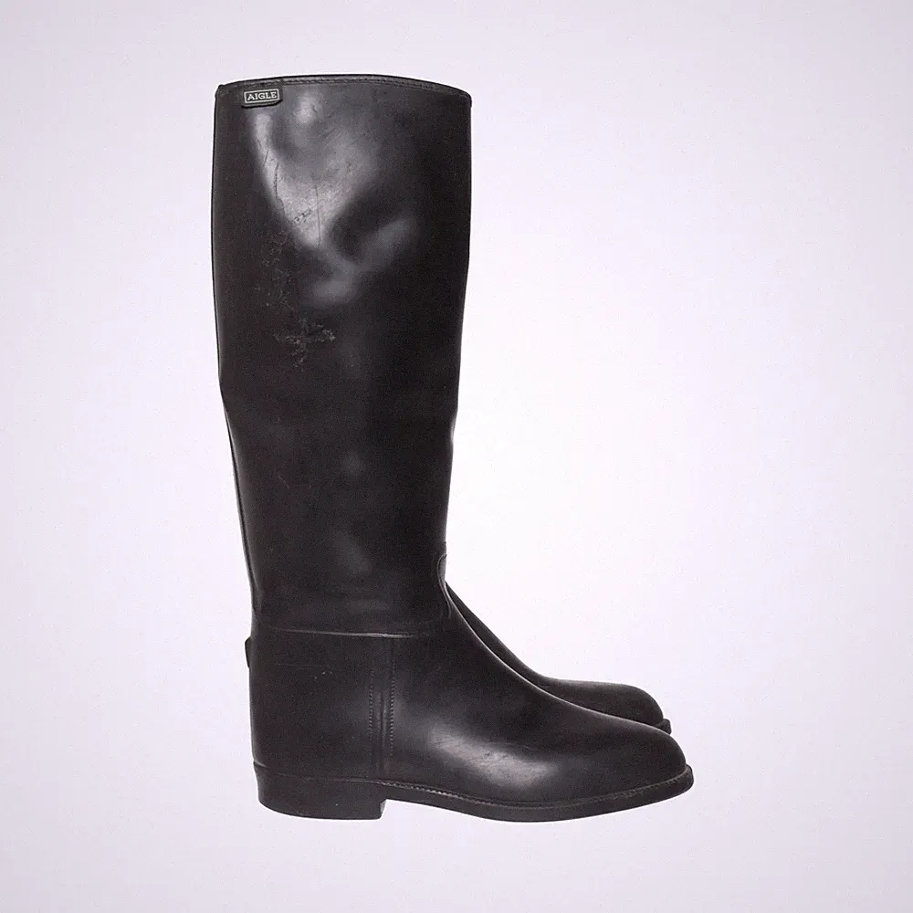 Aigle, Gummistiefel, Größe: 41, Schwarz, Damen #u65