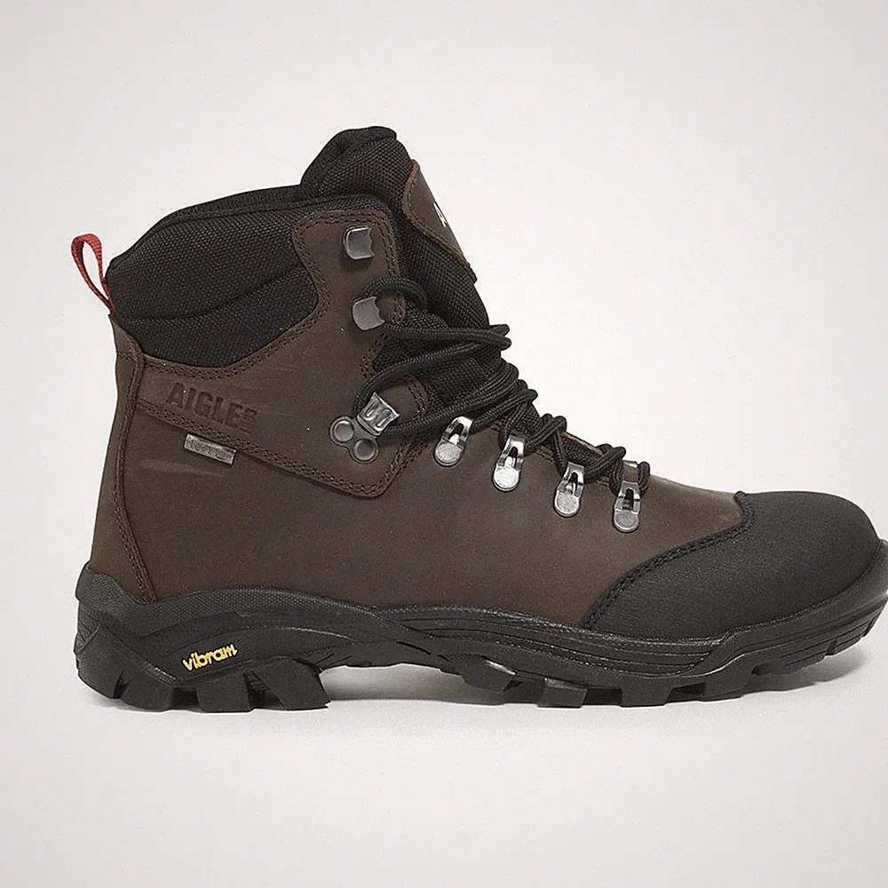 Aigle Herren Damen Leder Wasserdicht Laforse Vibram Stiefel UK3,5 bis UK11,5