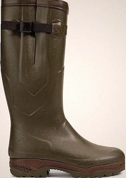 Aigle Parcours 2 Iso Gummistiefel Größe 38 khaki grün Damen Herren 84215 NEU