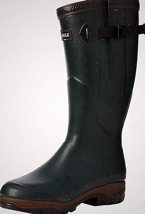 Aigle Parcours 2 Iso Gummistiefel Größe 45 grün bronze Damen Herren 84217 NEU