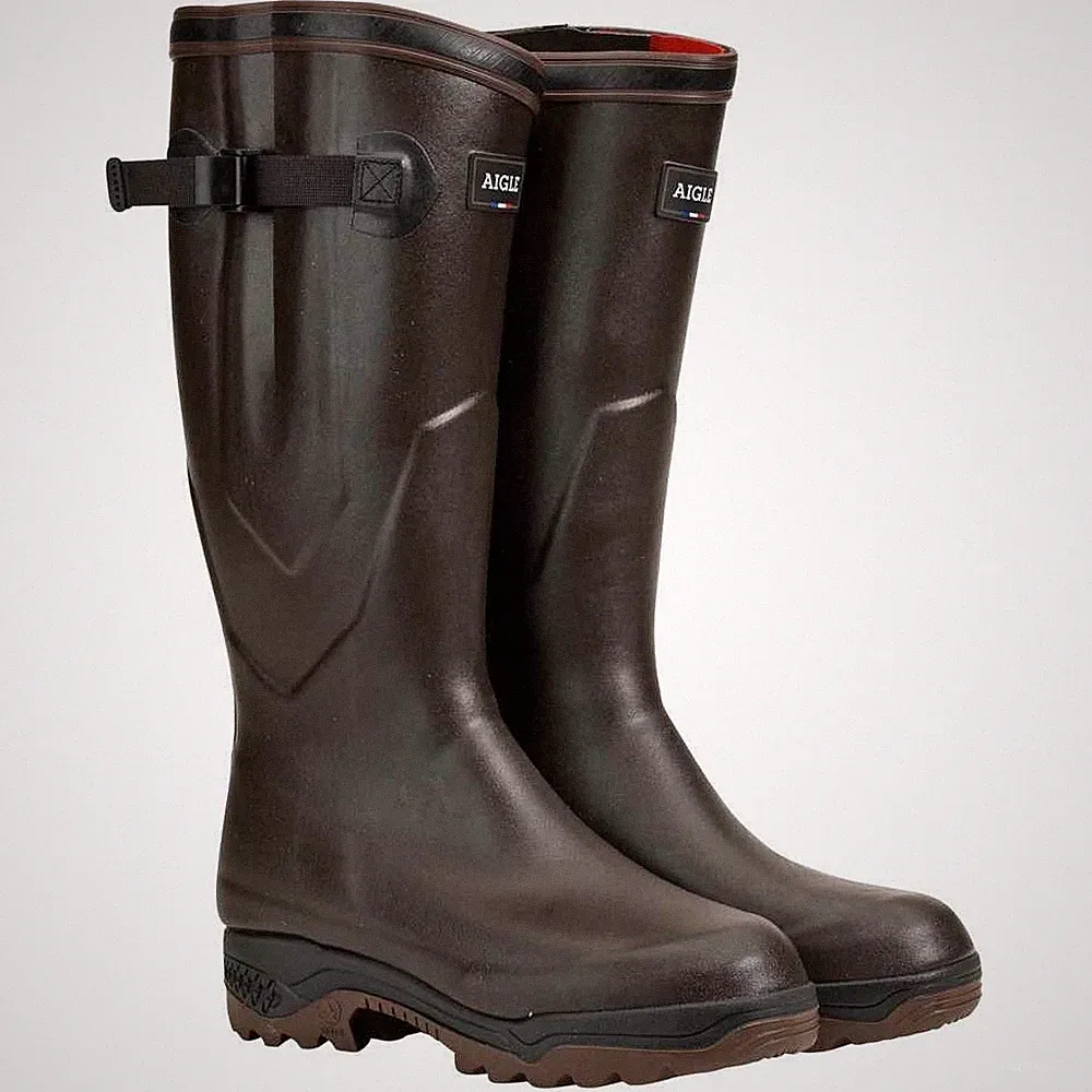 Braun Gummistiefel