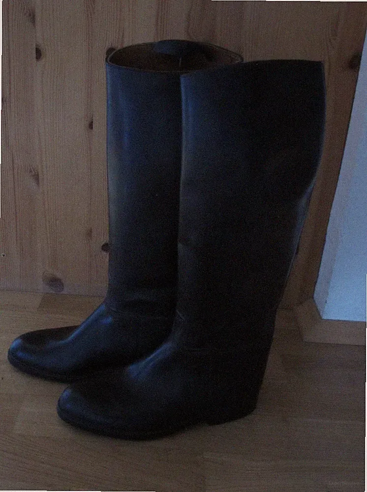AIGLE ✿ REITSTIEFEL✿ COUPE SAUMUR ✿ GUMMI ✿ SCHWARZ ✿ Gr. 39