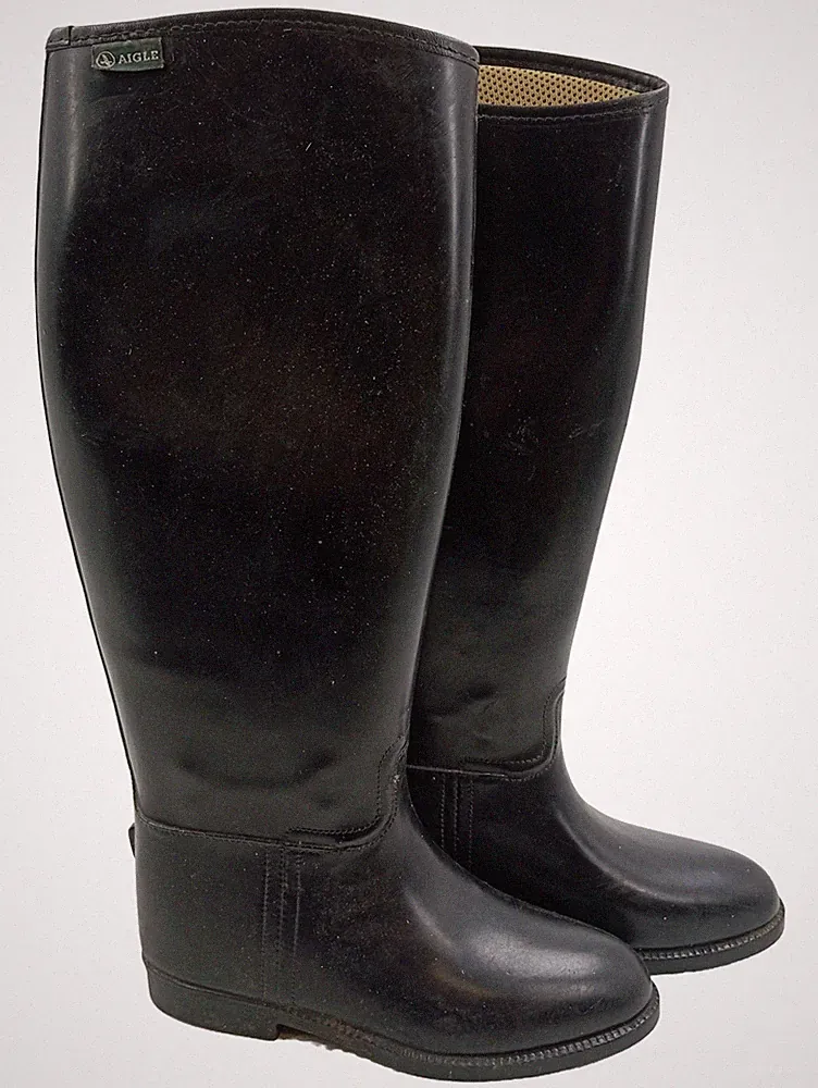 Schwarz Reitstiefel