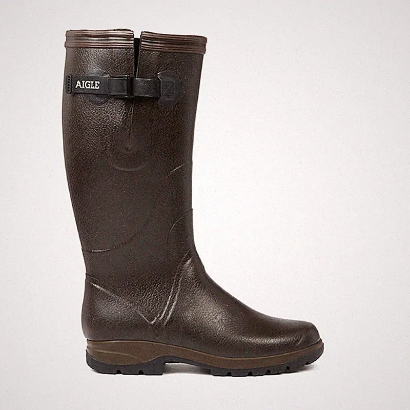 Aigle Terra Pro Vario Gummistiefel in braun, Gr. 41 bis 49