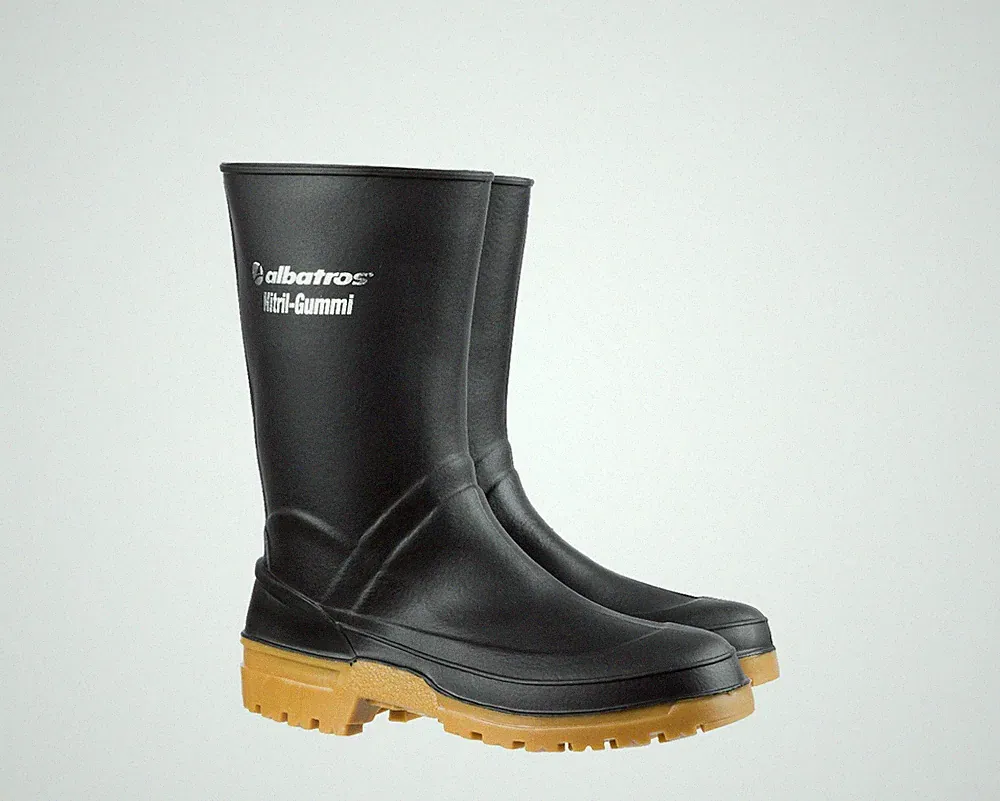 ALBATROS Gummistiefel GUARDIAN MID Nitril Stiefel Regenstiefel Arbeitsstiefel