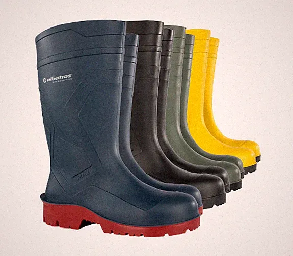 ALBATROS Sicherheitsstiefel PROTECTOR PLUS S5 Arbeitsstiefel Gummistiefel