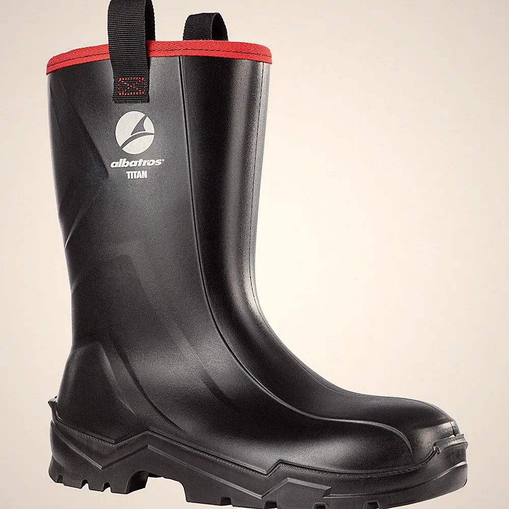 ALBATROS Sicherheitsstiefel TITAN RIGGER S5 CI PU Gummistiefel Stiefel