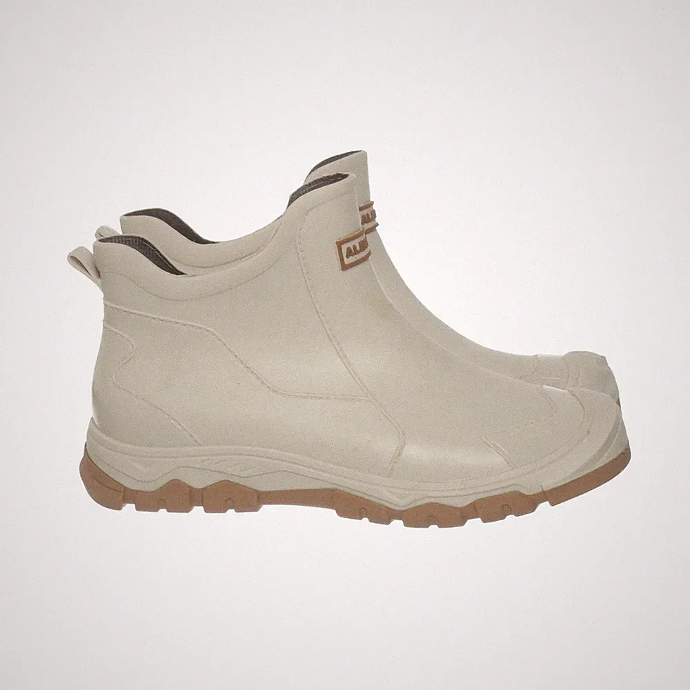 gummistiefel damen kurz beige