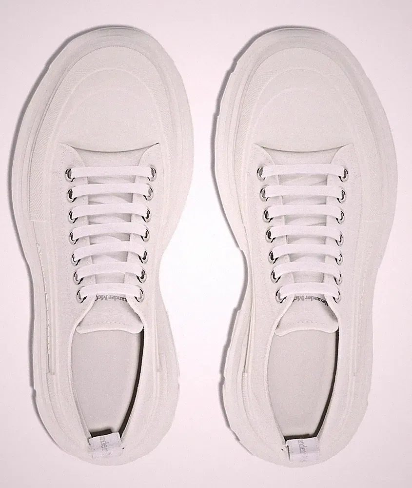 Alexander McQueen „Tread Slick Canvas“ Unisex Schuhe Trainers Shoes Turnschuhe