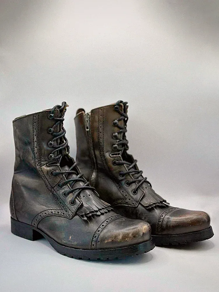 Schnalle Biker & Combat Boots