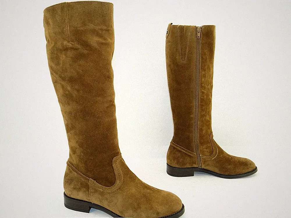 Alpe Melania Stiefel Kniehoch Elegant Langschaftstiefel Damen Leder Schuhe Gr.39