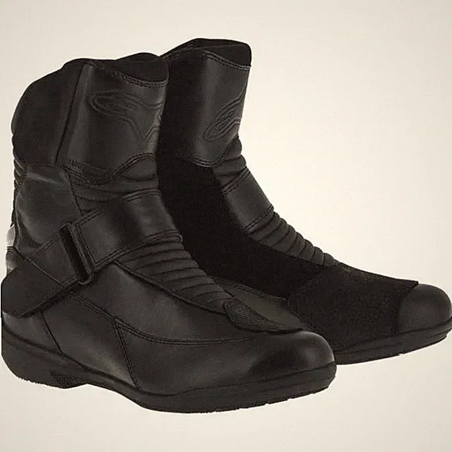 Alpinestars Stella Damen Valencia WP wasserdichte Motorrad Bike Stiefel schwarz