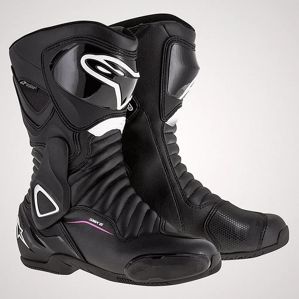 Alpinestars Stella SMX-6 v2 Damen Motorradstiefel Sport Racing schwarz Gr. 36