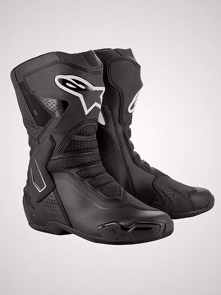 Alpinestars Stella SMX 6 V3 Boots Black White Gr. 39 EU Damen Motorradstiefel