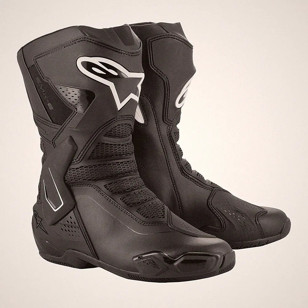 Alpinestars Stella SMX-6 V3 Motorrad Motorradstiefel schwarz weiß