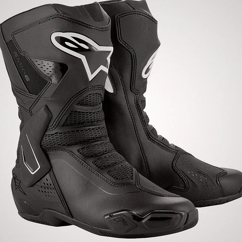 Alpinestars Stella SMX-6 V3 Motorradstiefel - Schwarz/Weiß 222312512