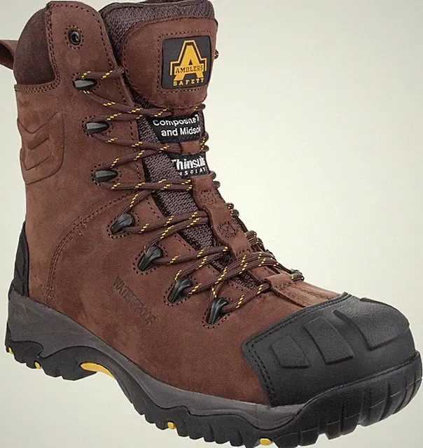 Amblers AS995 S3 Herren Wasserdicht Hi-Leg Thinsulate Composite Arbeit Sicherheitsstiefel