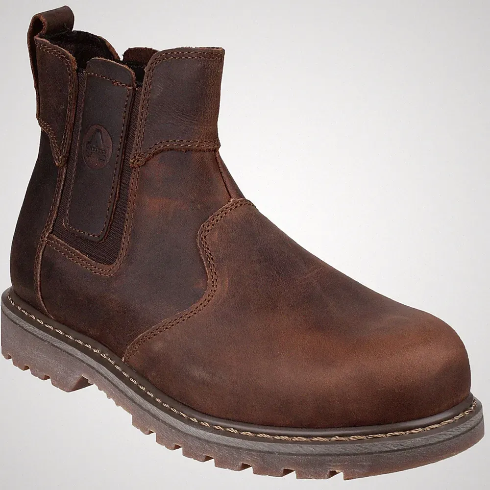 Amblers Damen Stiefel - FS165 Sicherheit Händler IN Brauner, 4-13