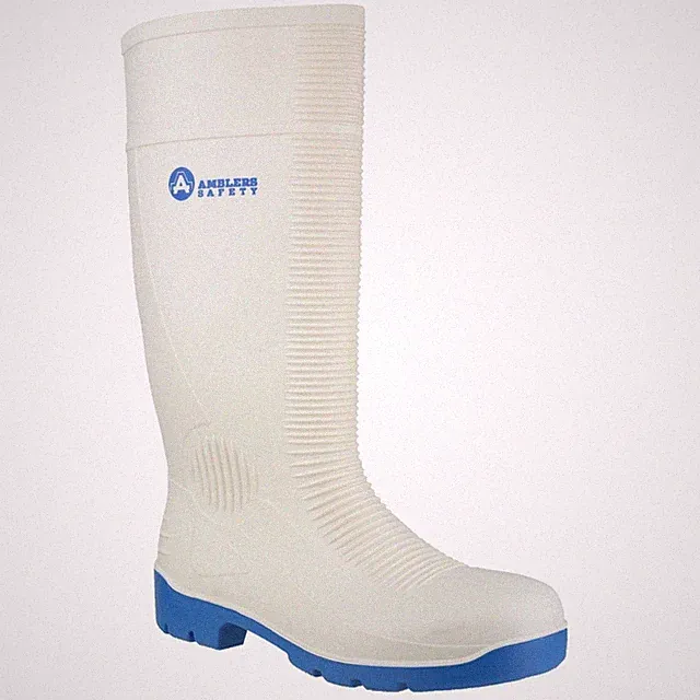 Amblers Safety FS98 weiß Sicherheitsgummistiefel PVC/Nitrilkautschuk S4