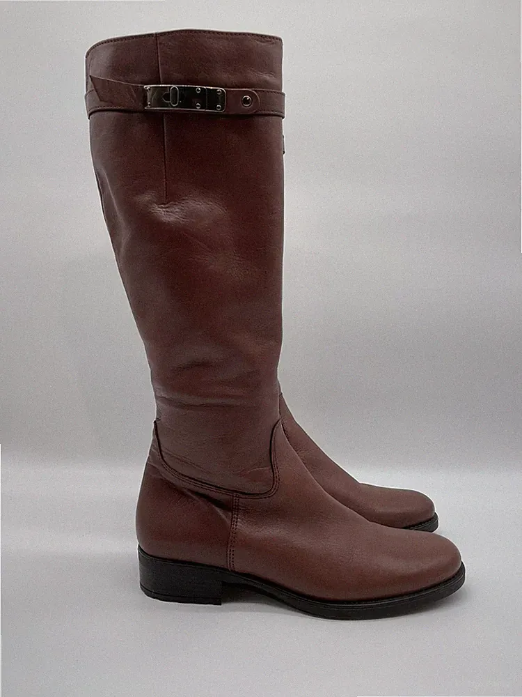Andrea Sabitini Damen Motorradstiefel Braun EUR 40