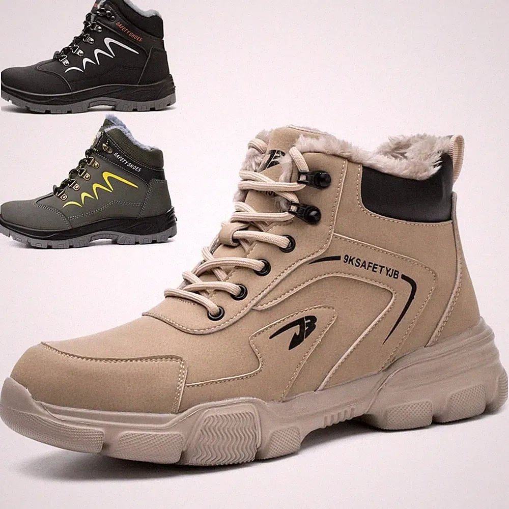 Glatte Kappe Arbeitsstiefel