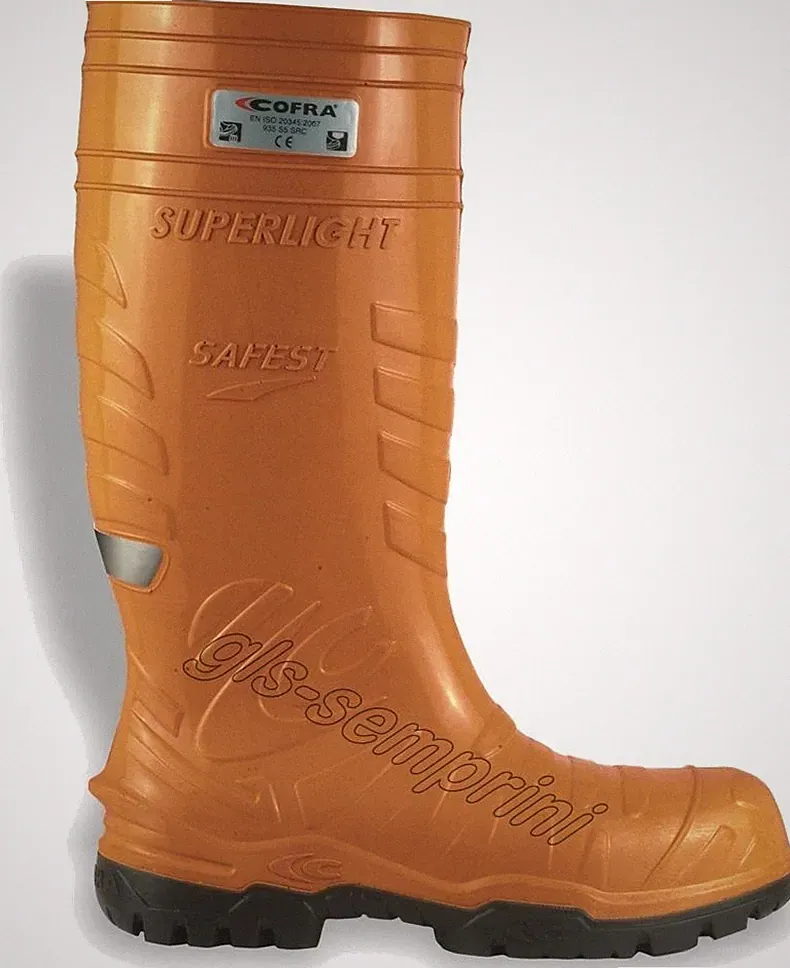 ARBEITSSTIEFEL GUMMISTIEFEL REGENSTIEFEL COFRA SAFEST ORANGE S5 CI SRC