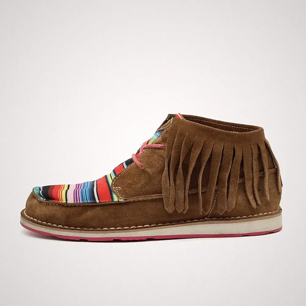 Gestreift Cowboystiefel