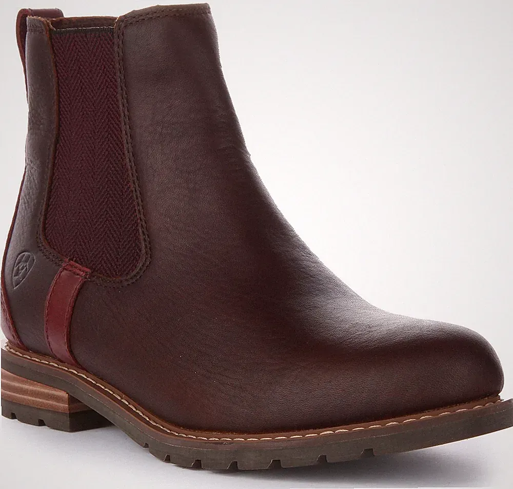 ARIAT Wexford H20 Wasserfest Gummisohle Chealsea Damenstiefel Brown EU 36-42